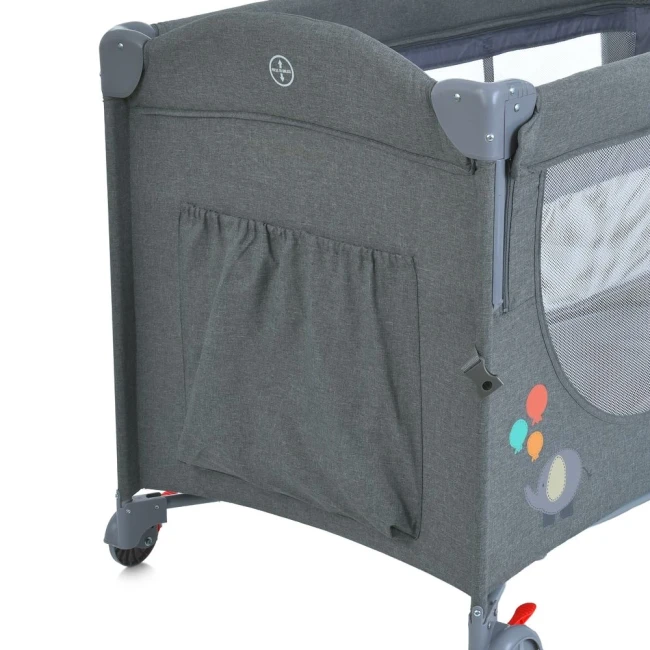 Манеж-кроватка El Camino ME 1098 UNITY+ Gray Манеж-кроватка El Camino ME 1098 UNITY+ Gray