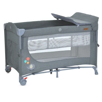 Манеж-кроватка El Camino ME 1098 UNITY+ Gray