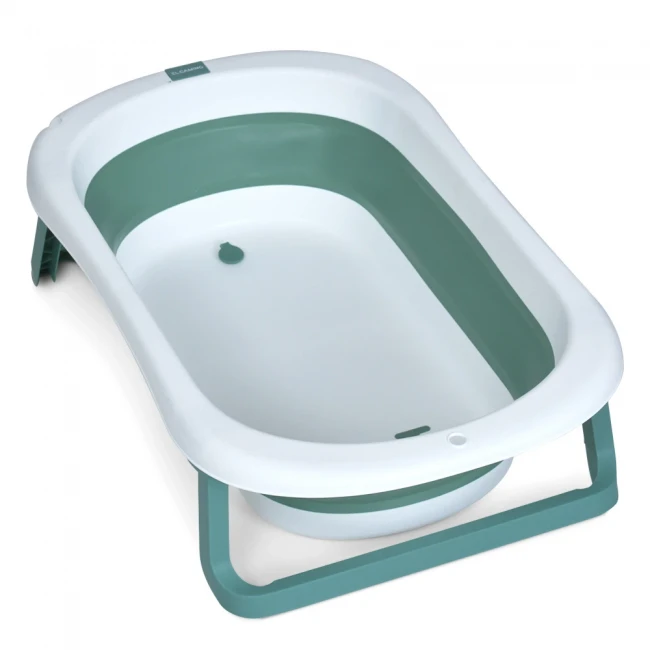 Ванночка детская El Camino ME 1151 Plus Deep Green (складная, с термометром) Ванночка детская El Camino ME 1151 Plus Deep Green (складная, с термометром)