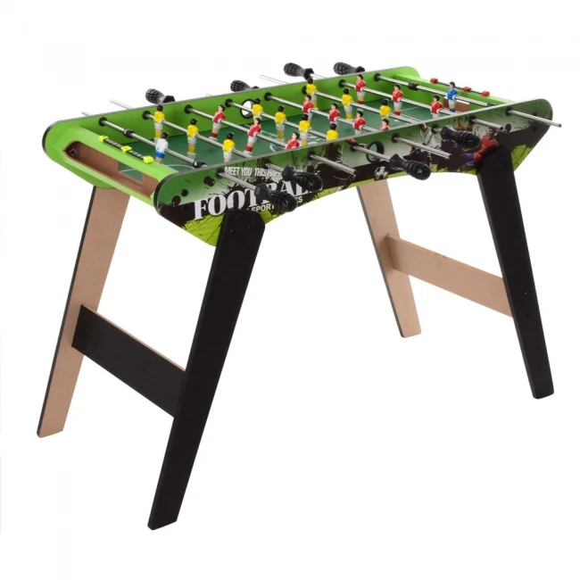 Настільний футбол Soccer 1075+2 (90x41x62 см) дерев'яний, на ніжках, 8 штанг