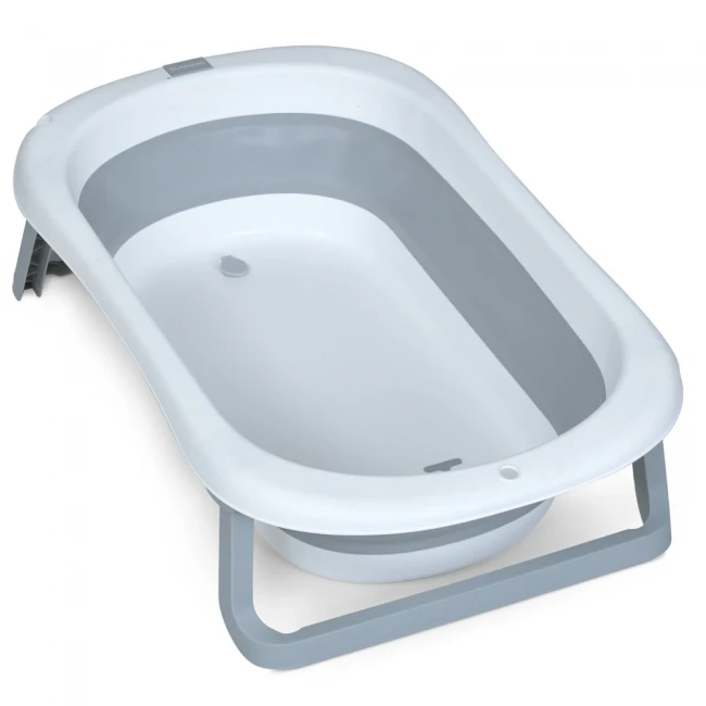 Ванночка детская El Camino ME 1151 Plus Gray (складная, с термометром) Ванночка детская El Camino ME 1151 Plus Gray (складная, с термометром)