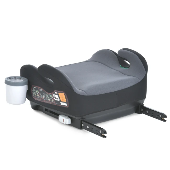 Бустер El Camino ME 1147 i-RIDE Stone Black, Isofix, 22-36 кг