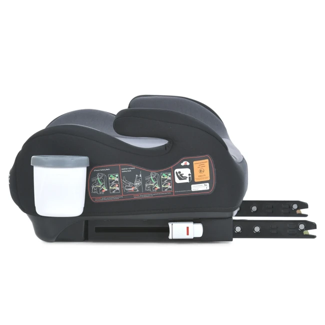 Бустер El Camino ME 1147 i-RIDE Stone Black, Isofix, 22-36 кг