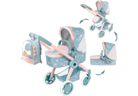 Коляски трансформер для кукол